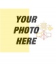 Montage, to paint a face or picture with the flag of The Vatican City, just upload