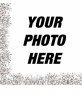 Christmas border for photos to put your background image