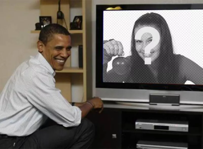 Photomontages with Barack Obama ..