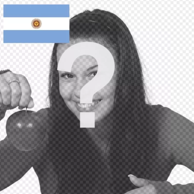 Argentina flag to create your personalized online facebook profile..