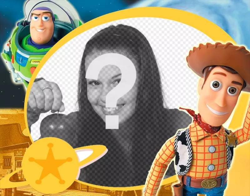 Toy Story Childrens frame with the two main characters in the film. ..