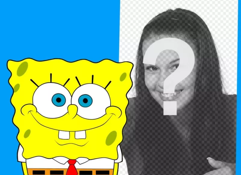 Collage to put your photo with SpongeBob ..