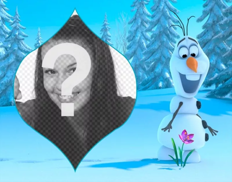 Collage of Olaf from Frozen ..