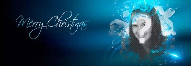 Facebook cover Merry Christmas to personalize online. ..