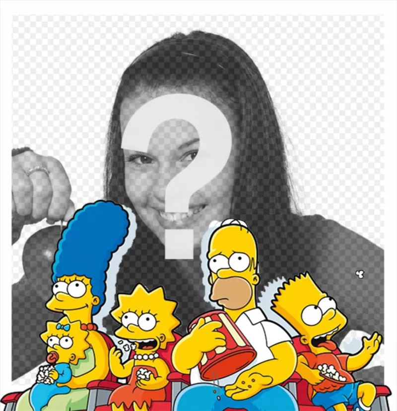 Photo effect of The Simpsons to upload your photo ..