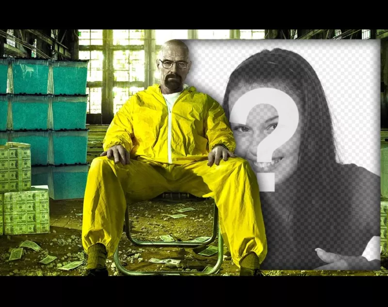 Photo effect for fans of the serie Breaking Bad ..