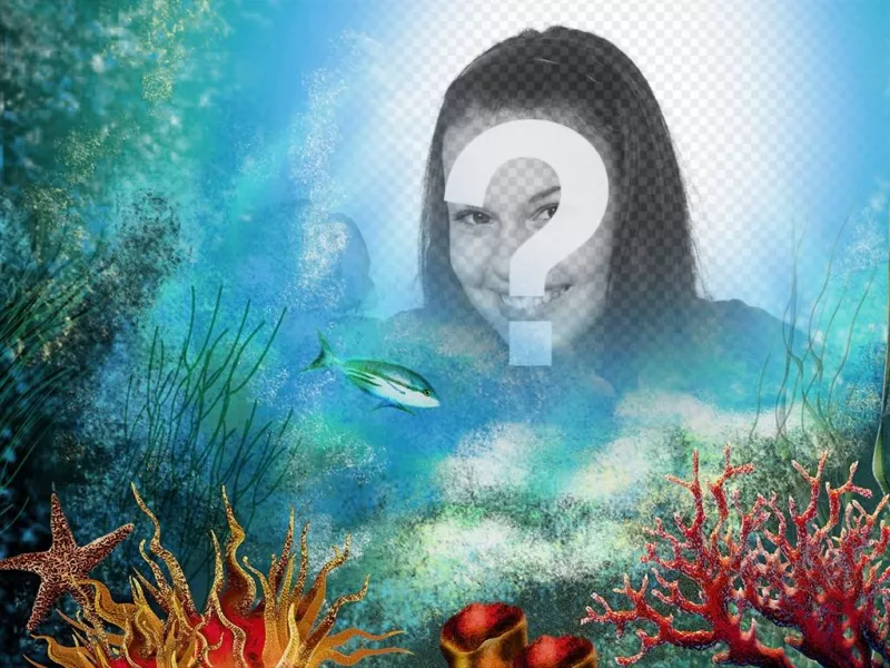 Take a trip to the deep sea by uploading your photo to this online effect ..