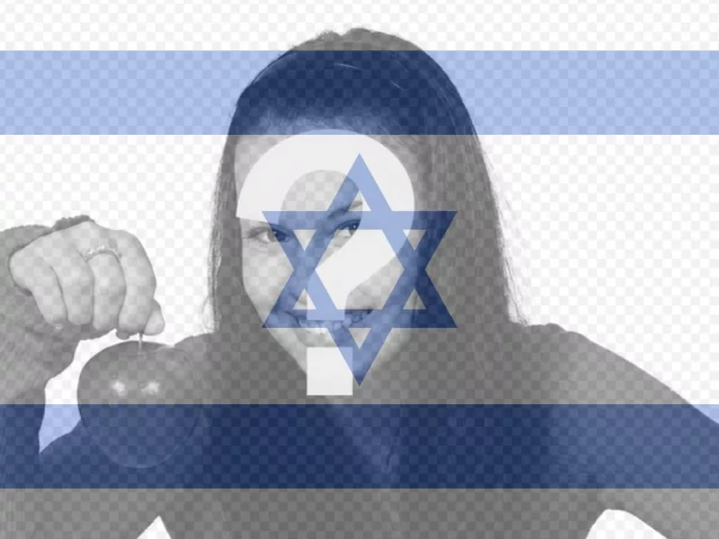 Flag of Israel to put in your profile photo ..