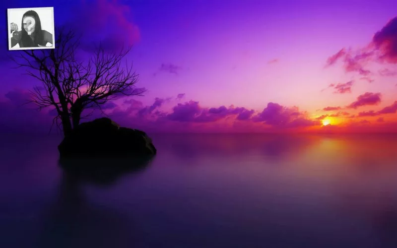 Sunset, customizable wallpaper for twitter with your..