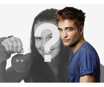picture with robert pattinson effect make ur effect by the star of twilight