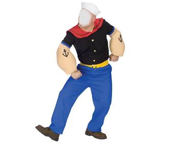 photomontage of popeye costume to add ur face online