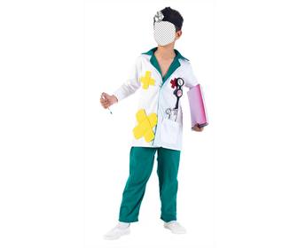 children photomontage to wear surgeons costume online