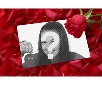put picture in love letter with rose petal pink background to complement the valentinequots gift card that u can print or email loving detail memory to last the distance