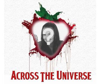 picture frame to be part of the across the universe poster