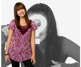 photomontage with demi lovato in camp rock 2