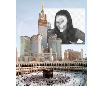 trip postcard to mecca the largest city of saudi arabia