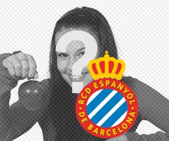 espanyol badge logo to decorate ur sports photos