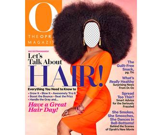 photomontage to be oprah winfrey on the cover of magazine
