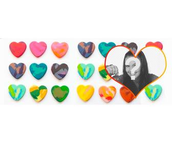 customizable facebook cover photo with hearts