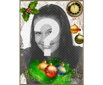 frame to decorate ur photos christmas and new year