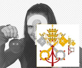flag of vatican city u can put in ur photos