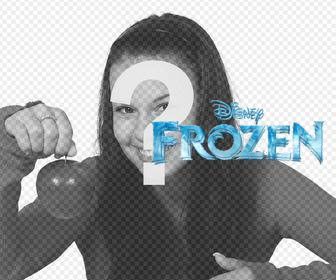 frozen logo disney to put ur photos online