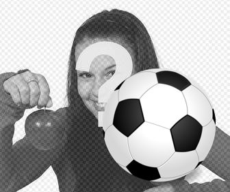 sticker of soccer ball to put on ur photos