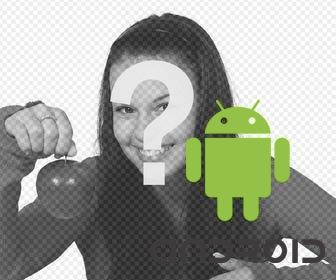 android logo sticker for ur photos