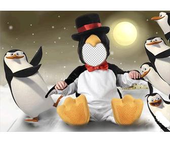 virtual penguin costume for children that u can edit free