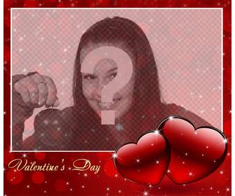 photo effect to celebrate valentines day with photo
