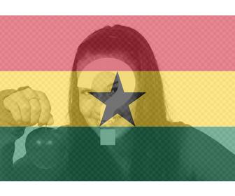 ghana flag to apply as filter to ur photos