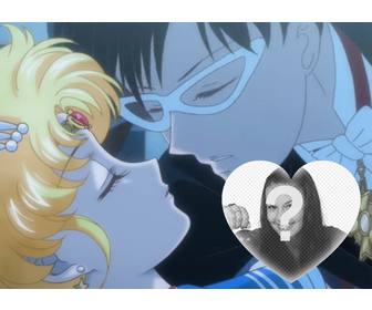 romantic photo effect of sailor moon to edit with ur photo