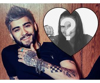 photo effect to put ur photo with the singer zayn