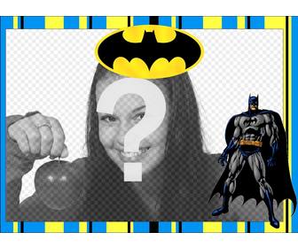 free batman frame to customize with ur photos for free