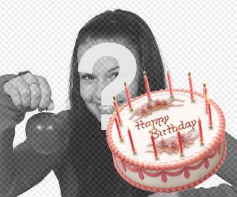 sticker online of birthday cake to insert into ur images