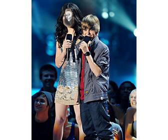 photomontage of miranda cosgrove and justin bieber to do online