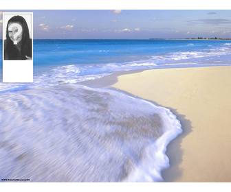 beach background for twitter to personalize it with ur photo