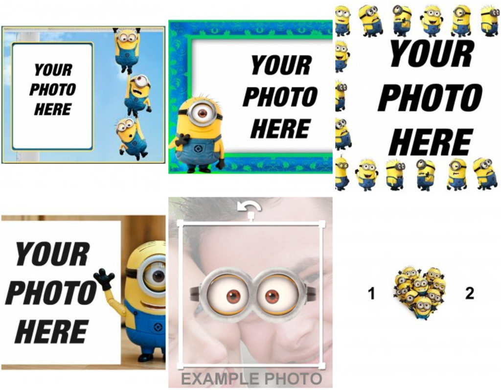 Photo effect of the movie Despicable Me and the Minions for your photos