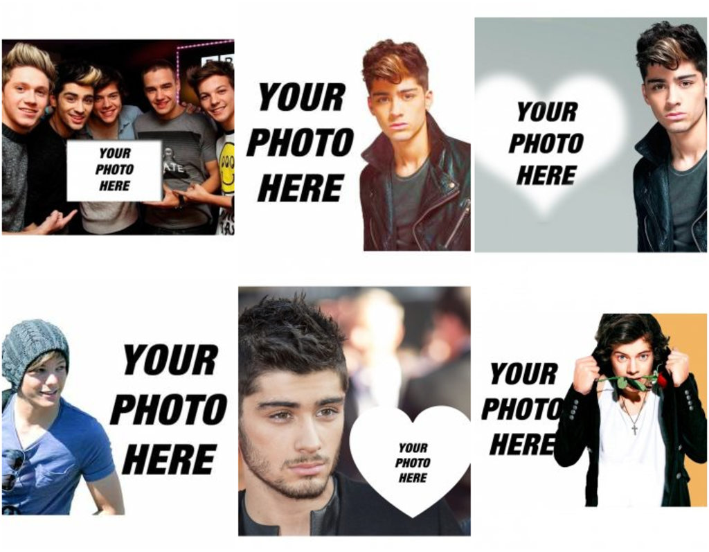 Photomontages with One Direction