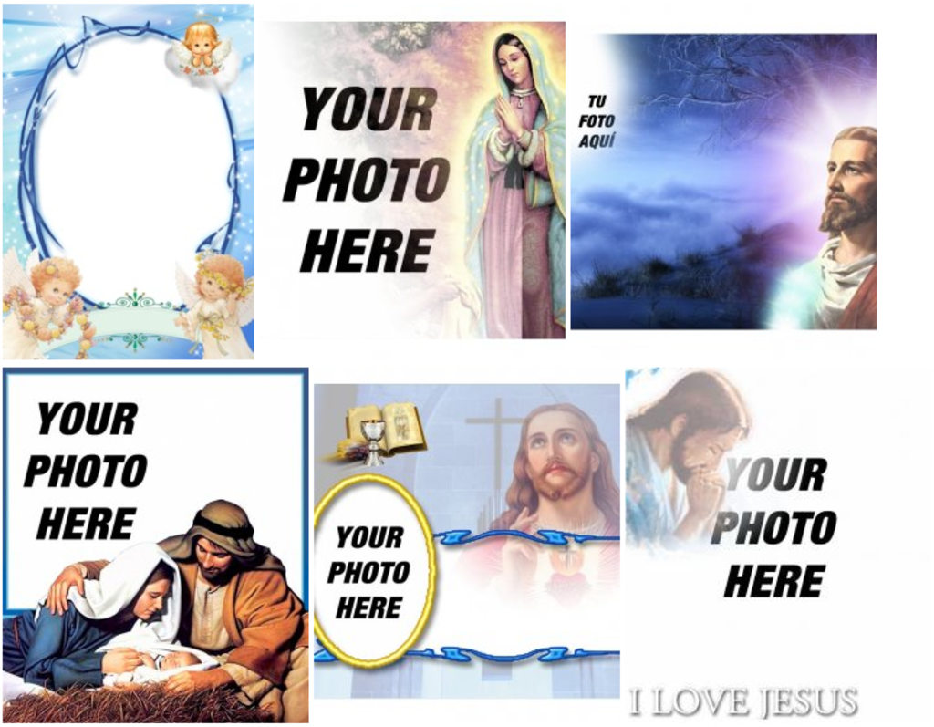 Religious photomontages online