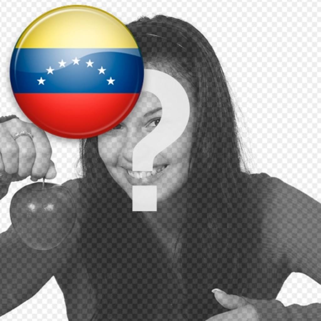 Badge of Venezuela flag to put on your..