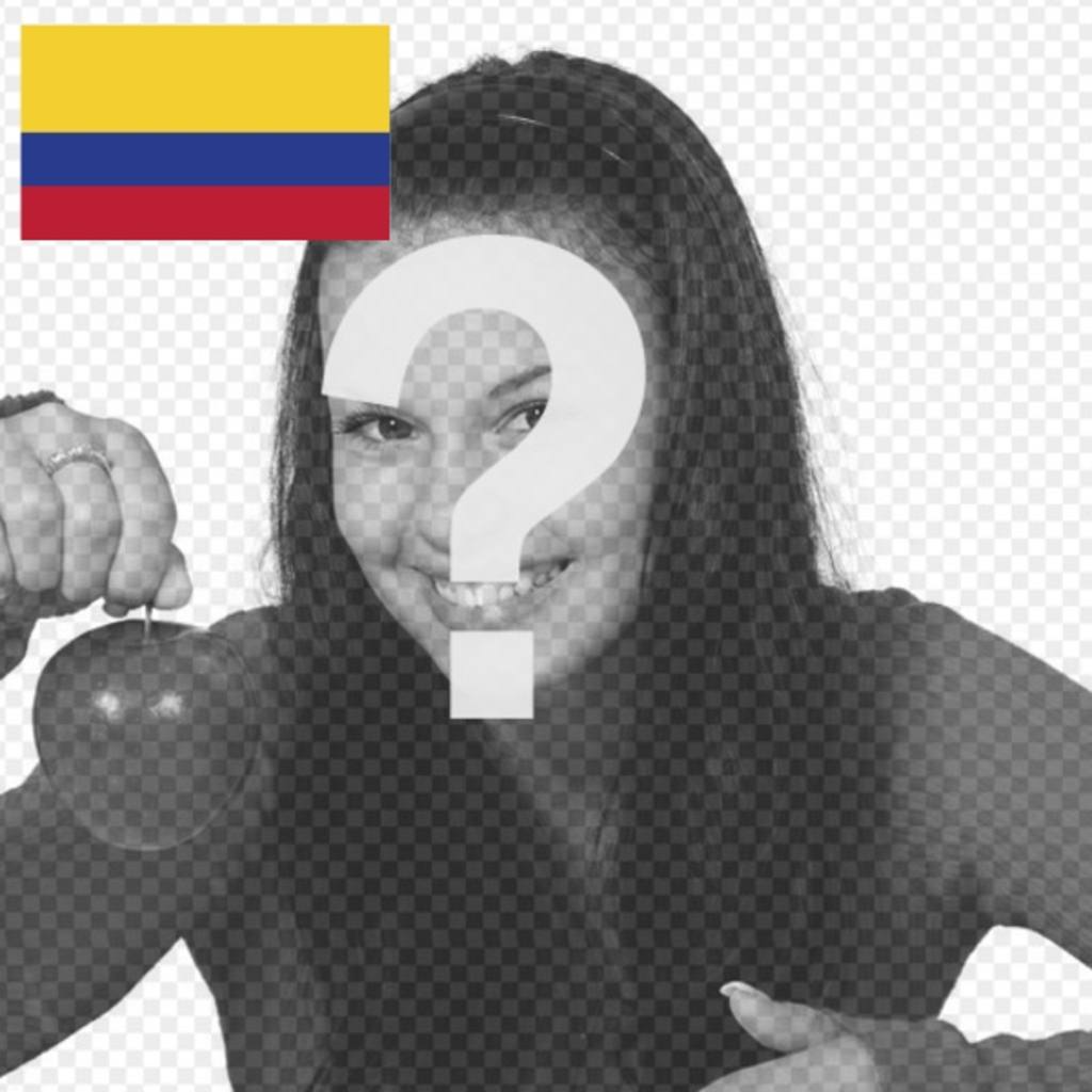 Colombia flag to personalize your profile picture of social..