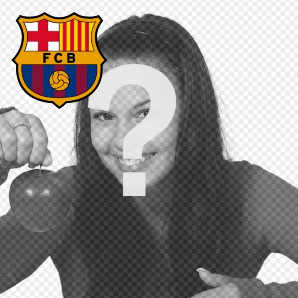 Avatar for Facebook and Twitter with the shield of Barça in the upper left..