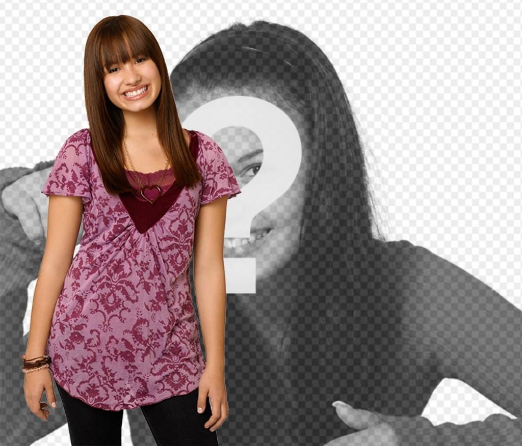 Photomontage with Demi Lovato in Camp Rock 2. ..