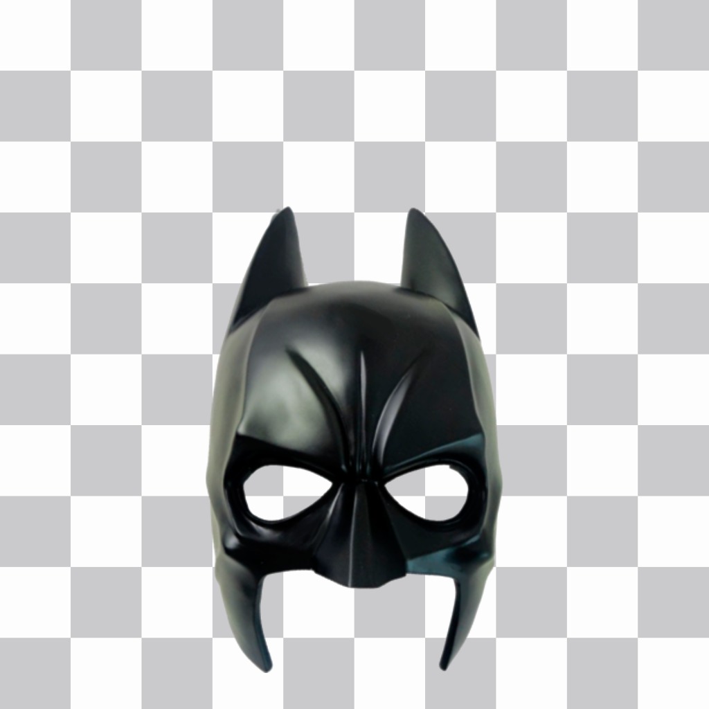 Sticker to paste on your pics with the Batman mask. ..