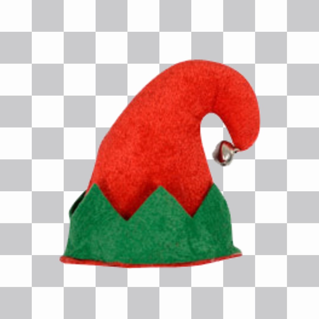 Put an elf hat with a bell on your picture.  ..