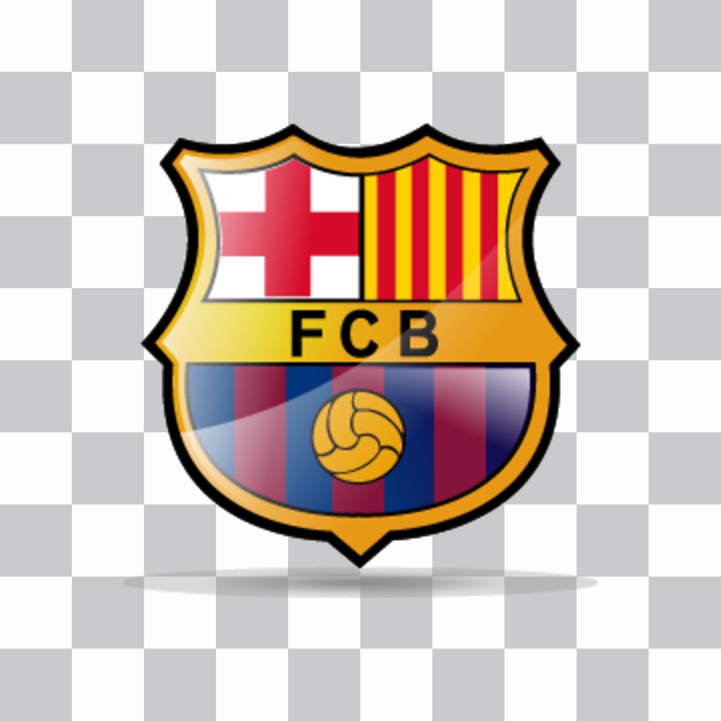 FC Barcelona shield to put in your photo ..