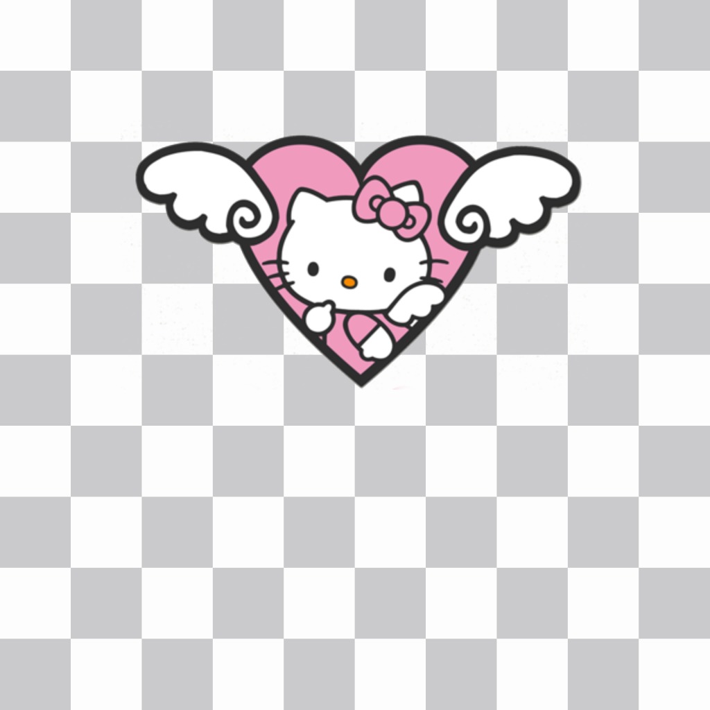 Cute Hello Kitty sticker ..