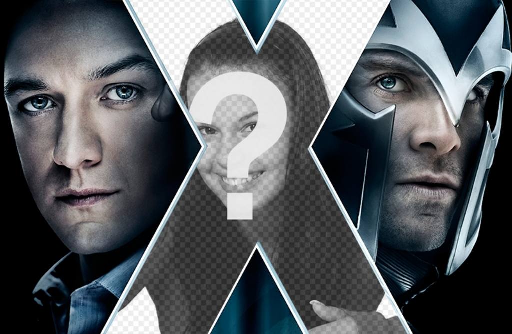 X-Men Poster with your picture ..