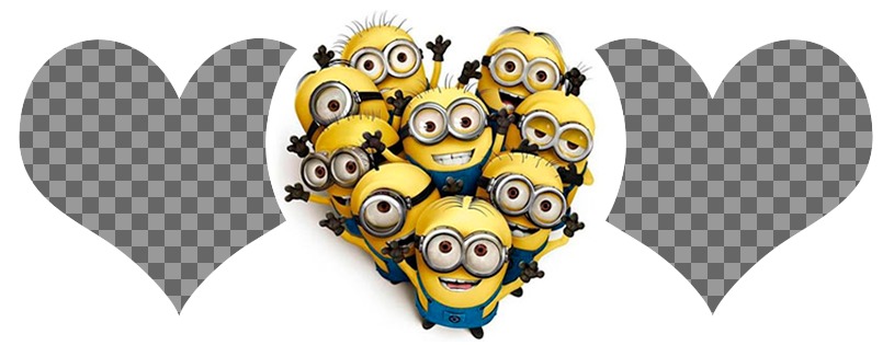 Photomontage of a Facebook cover photo for two images with Minions ..